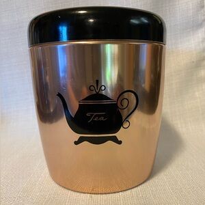 Vintage 1960s West Bend AluminiumTea Cannister